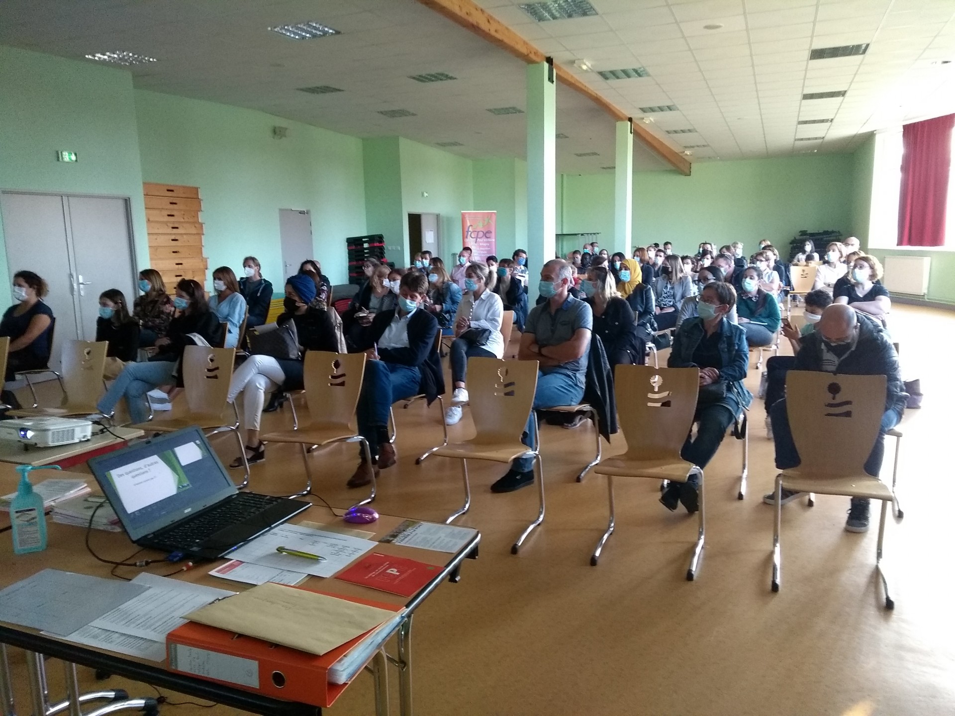 Réunion de rentrée septembre 2021-2022